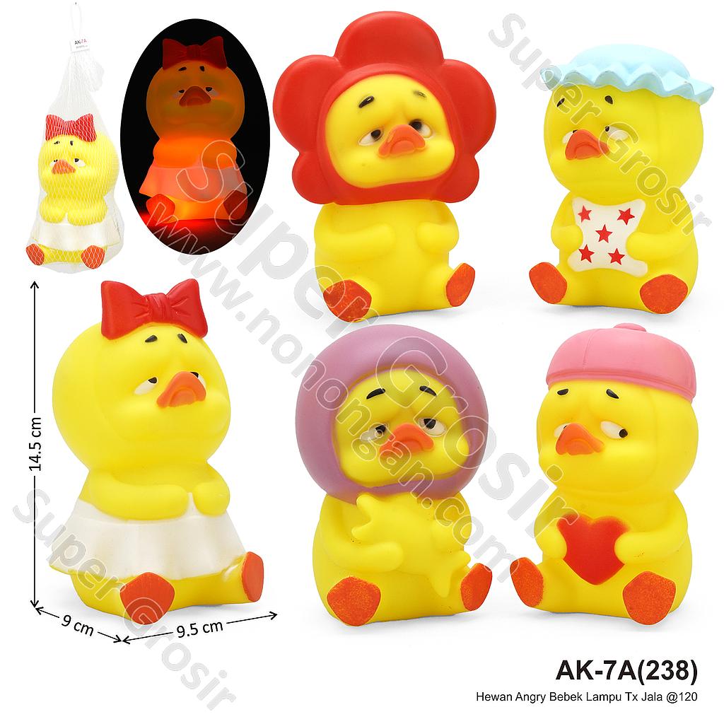 Squeaker Hewan Bebek Upset Duck Lampu Tx Jala @120