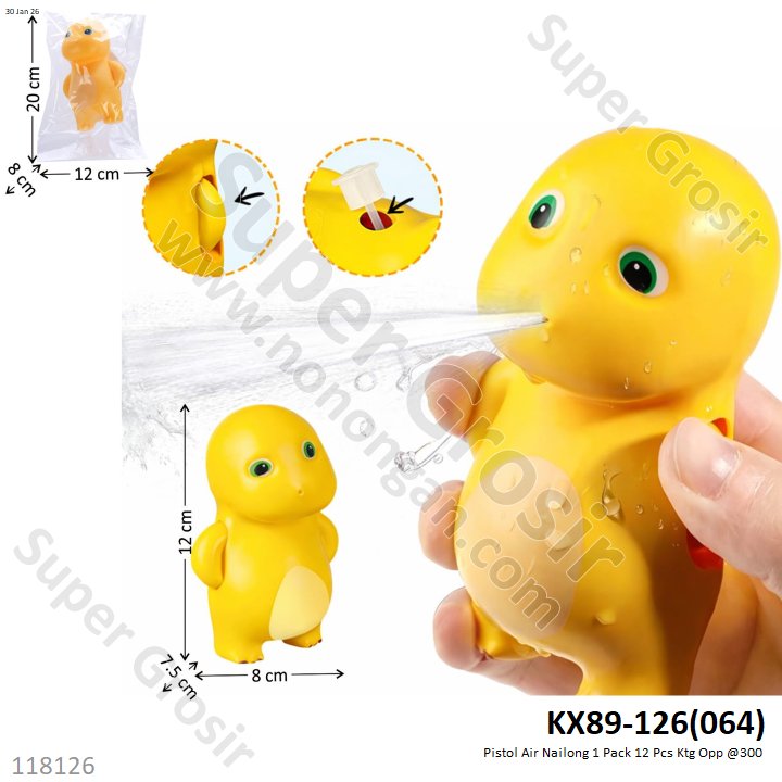 Pistol Air Nailong 1 Pack 12 Pcs Ktg Opp @300