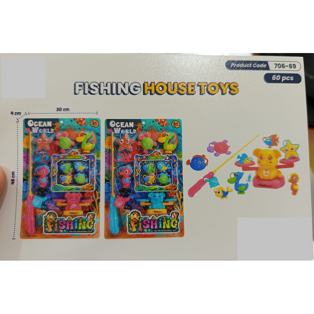 Pancingan Ikat Set + Timbangan Ocean World Press @60