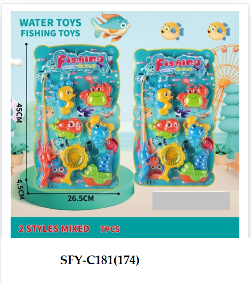 Pancingan Ikan 4 Pcs + Serok dan Kapal Fishing Game 1 Inner 48 Pcs Press @96