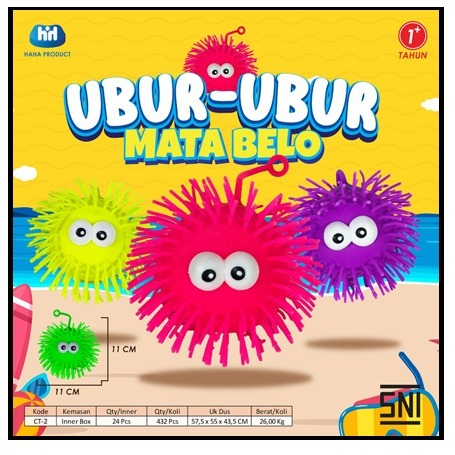 Ubur-Ubur Mata Belo Lampu Edition 1 Box 24 Pcs Loose Pack @432