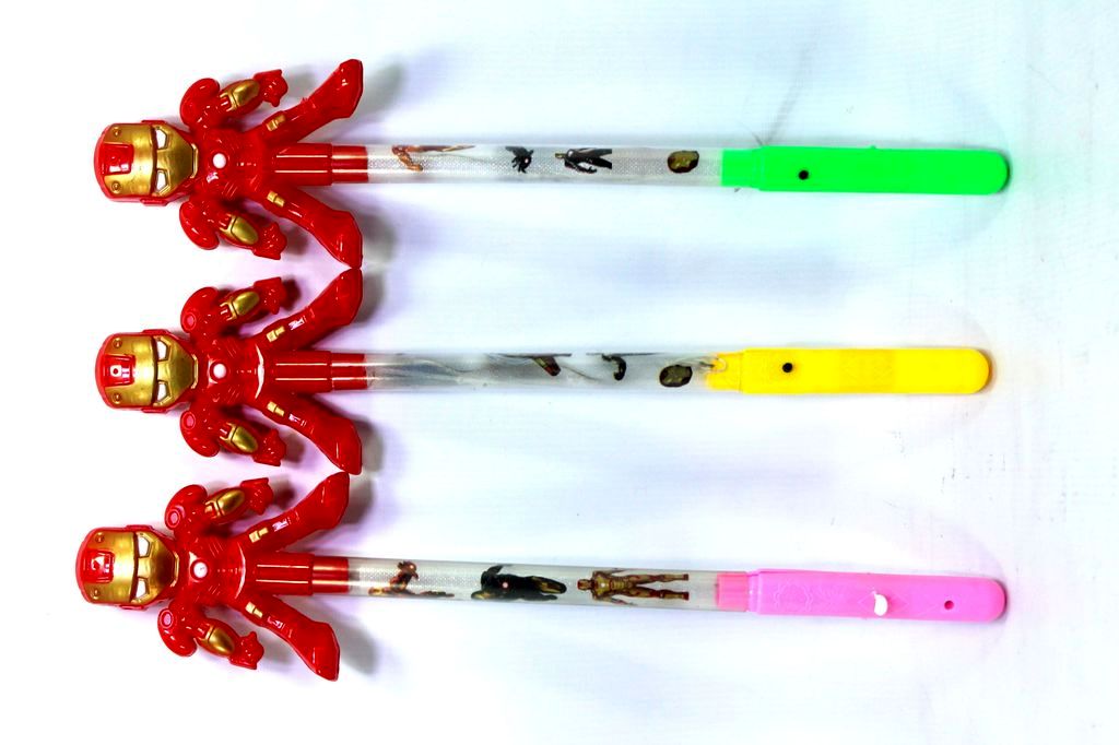 Mainan Tongkat Lampu Stick Ironman Ktg (non lampu) @480