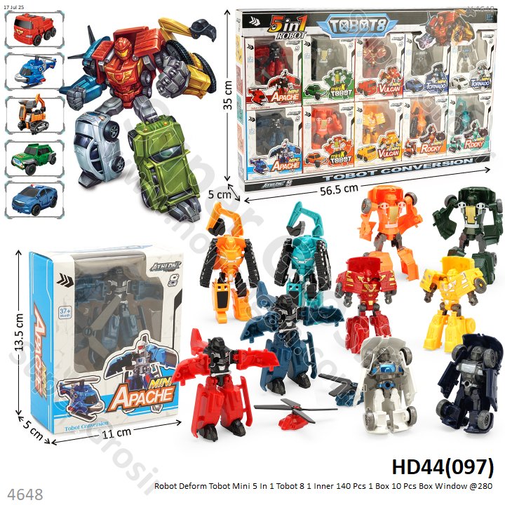 Robot Deform Tobot Mini 5 In 1 Tobot 8 1 Inner 140 Pcs 1 Box 10 Pcs Box Window @280