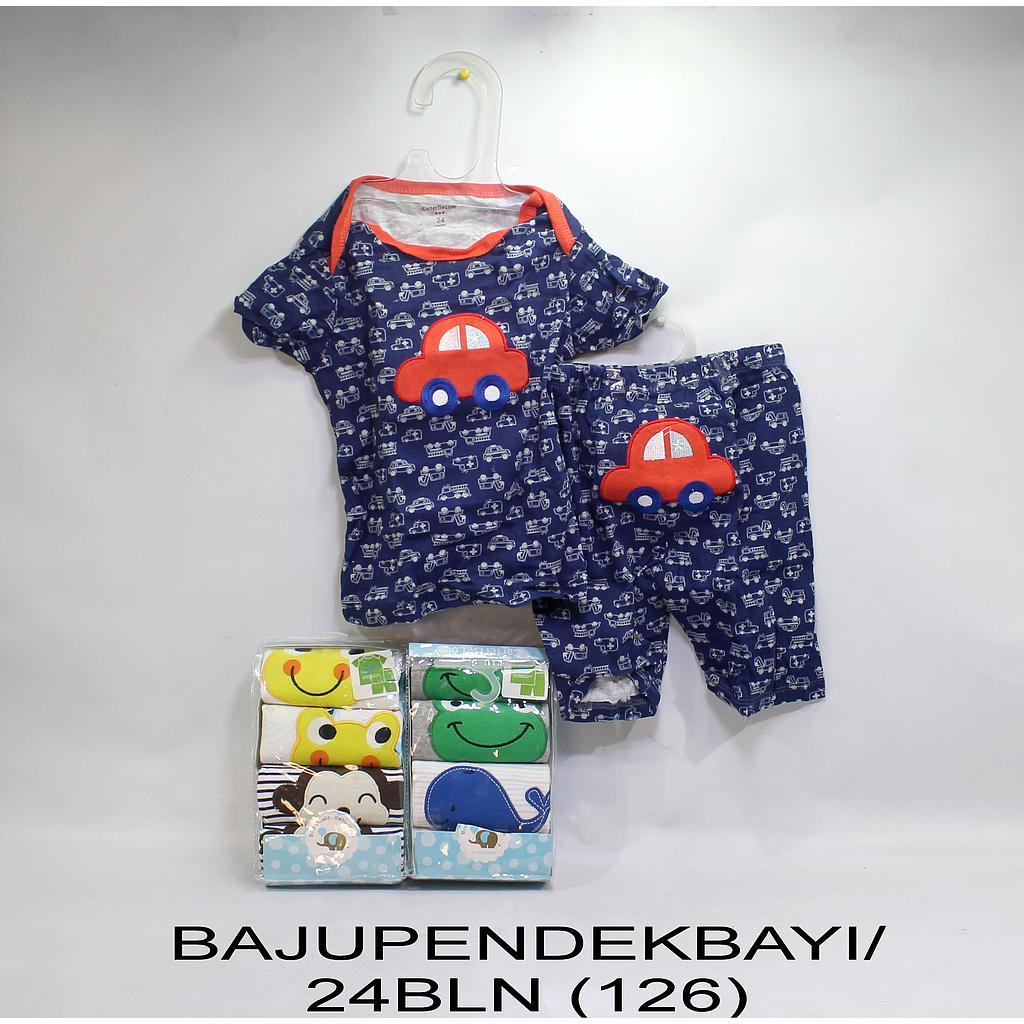Baju Bayi Lengan Pendek Celana Pendek 24 Bulan 1 Pack 2 Set @64