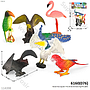 Hewan Burung Set 7 Pcs Birds Animals Ktg PVC @60