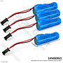 Batu Baterai R/C AA 1 Pcs Socket 3.7V 800mAh Loose Pack @72