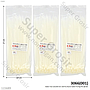 Kabel Ties 3,6x200 mm 100 Pcs Nylon Cable Tie 1 Pack 10 Pcs Ktg PVC @100