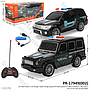 R/C Mobil Polisi 1:16 Charge + Kabel Charge Lampu Off Road Explorer 27 Mhz 4 Channel 1 Ikat 2 Pcs 1 Inner 24 Pcs Box Window @48