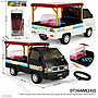 Mobil Pick Up L-300 F/W B/O Suara Tahu Bulat Lampu dan Tali Penarik Ktg PVC @20