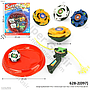 Gangsing Beyblade 4 Pcs + Arena Super Spin Top 1 Inner 72 Pcs Press @144
