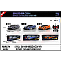 R/C Mobil Sports 1:18 Charge + Kabel Charge Lampu Speed Racing 27 MHz 4 Channel 1 Ikat 3 Pcs 1 Inner 30 Pcs Box Window @60