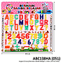 Block Angka & Huruf Bermain Sambil Belajar 1 Inner 144 Pcs Press @288